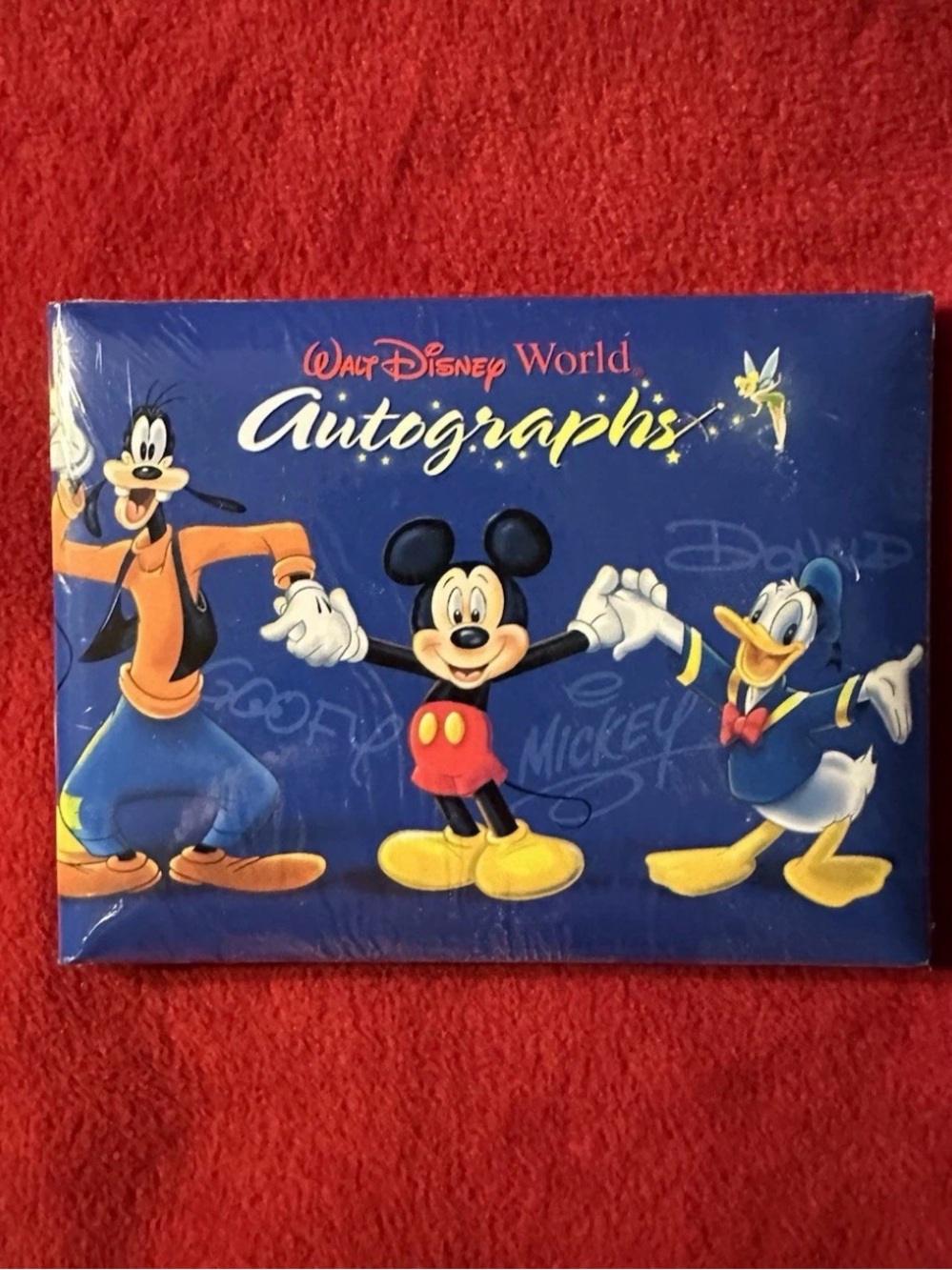 VTG RARE Walt Disney World Exclusive Official Autograph Book New Sealed Perfect